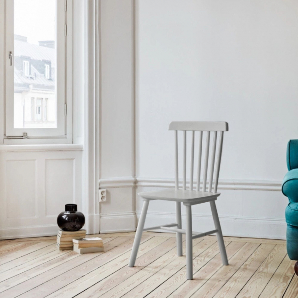 Silla de barra 'Elsa' - Gris claro