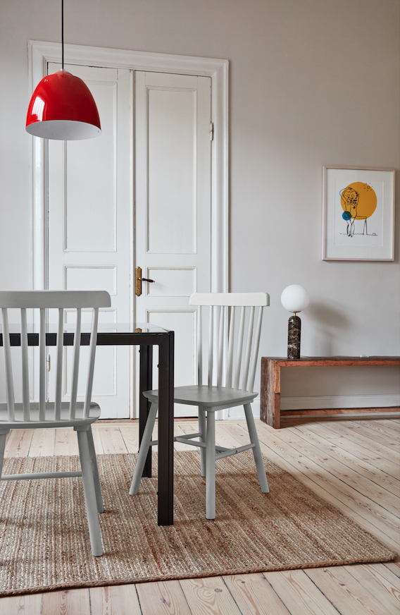 Silla de barra 'Elsa' - Gris claro