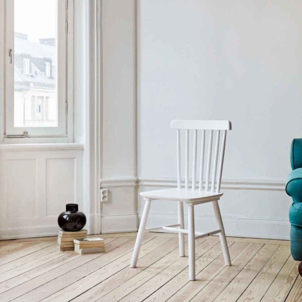 Silla de barra 'Elsa' - Blanca