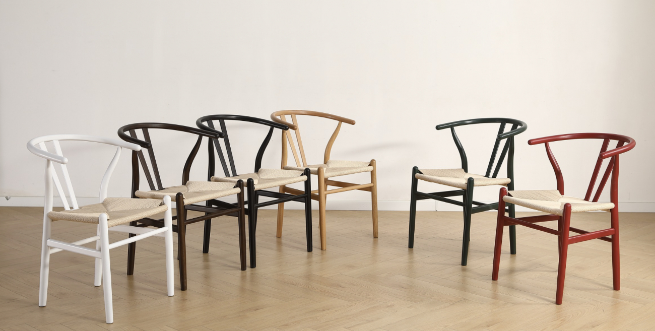 Silla 'Alta' - Nogal/Beige