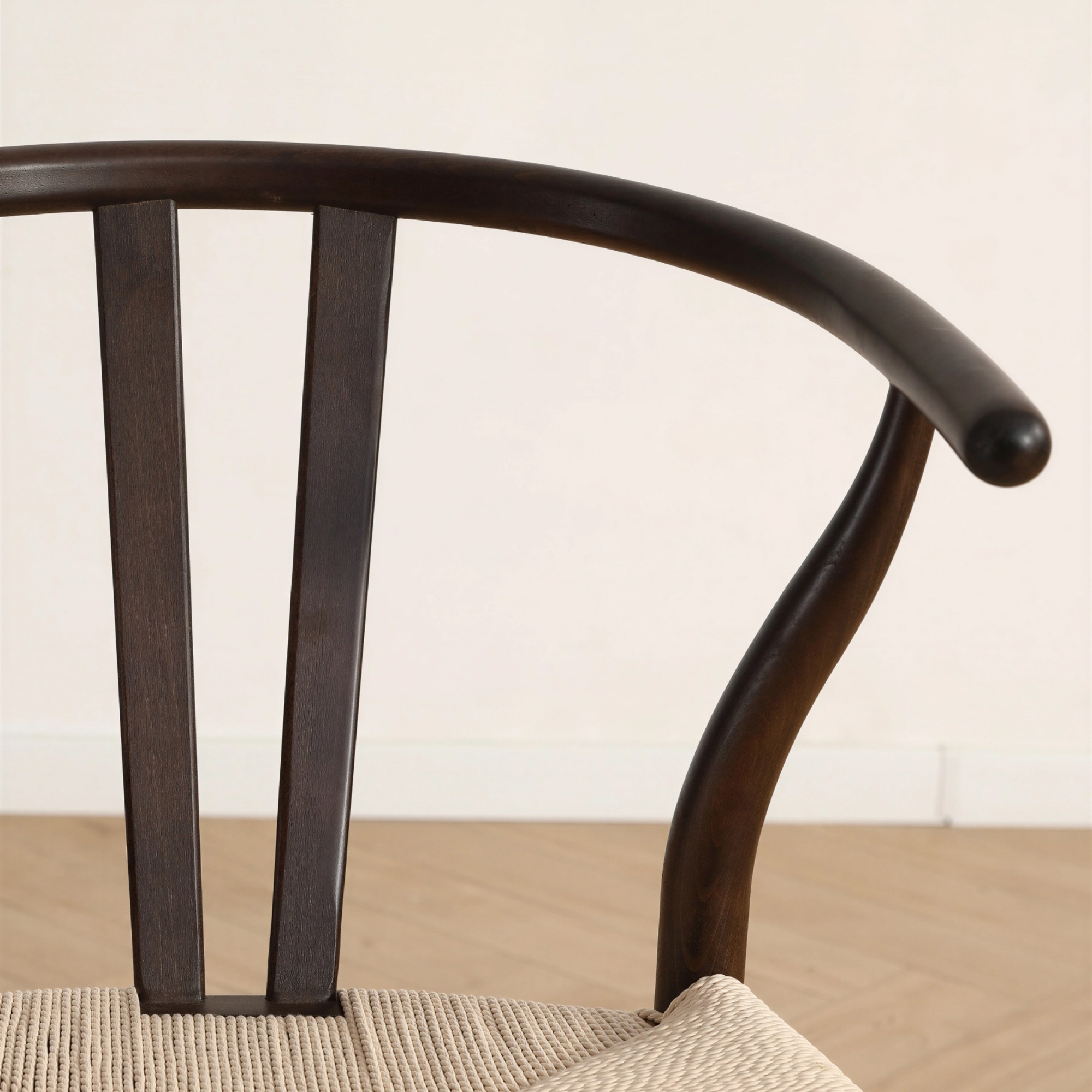 Silla 'Alta' - Nogal/Beige