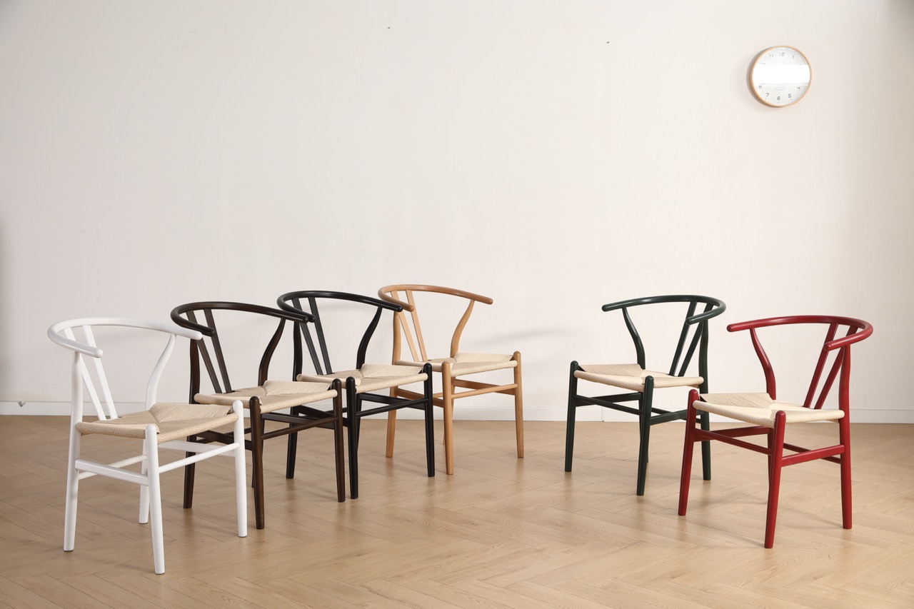 Silla 'Alta' - Negro/Beige