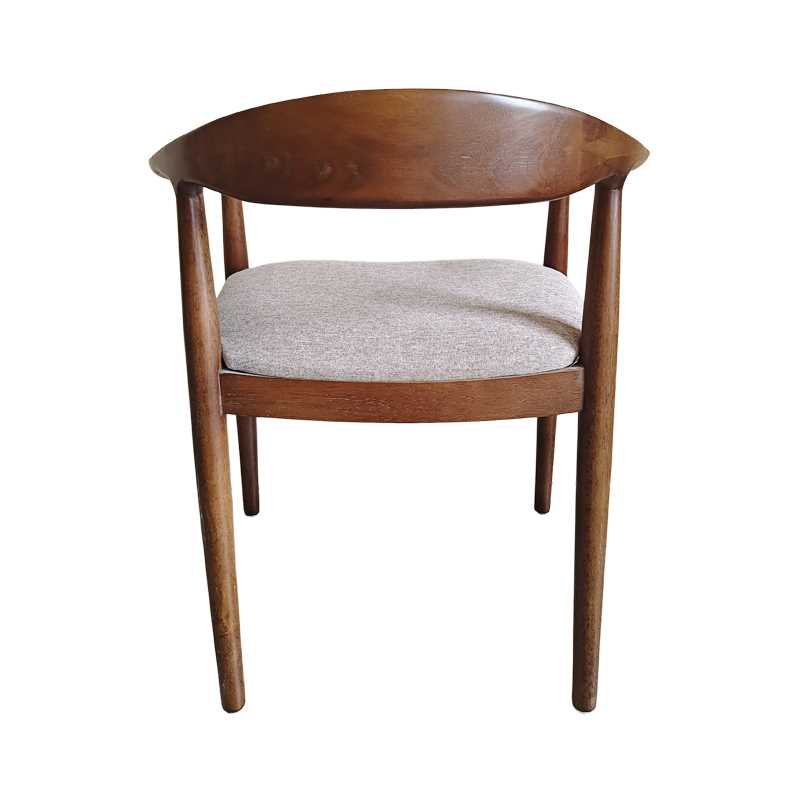 Silla 'Ask' - Nogal/Gris