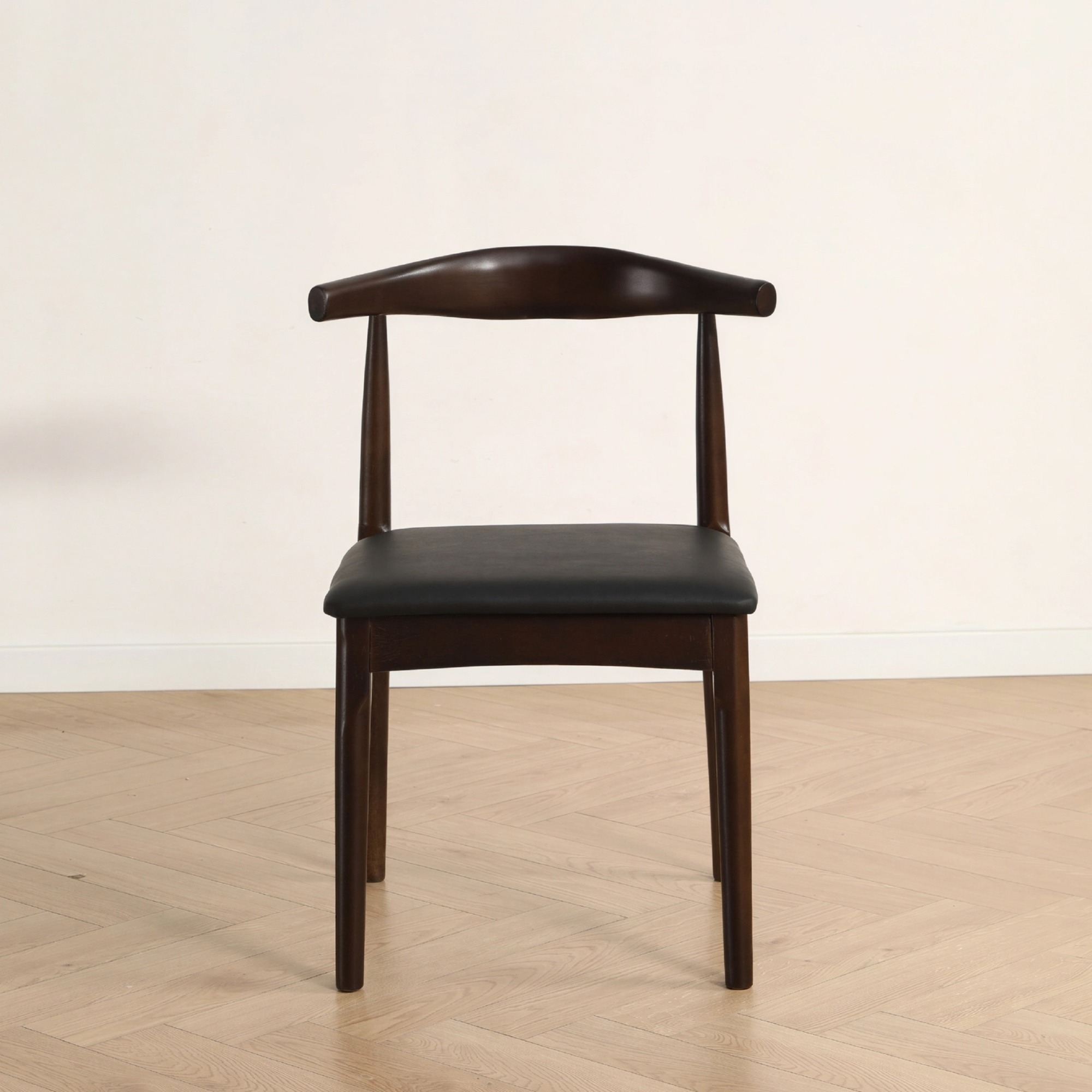 Silla 'Fager' - Nogal/Negro