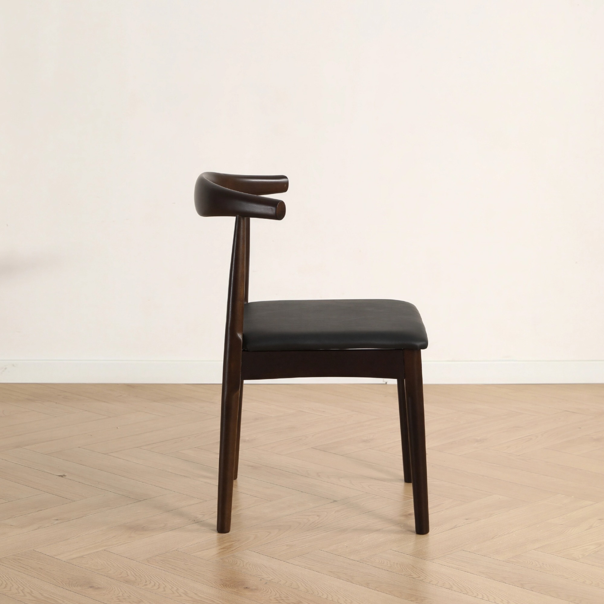 Silla 'Fager' - Nogal/Negro