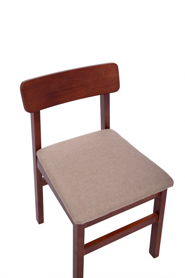 Silla 'Ålesund' - Nogal/Beige