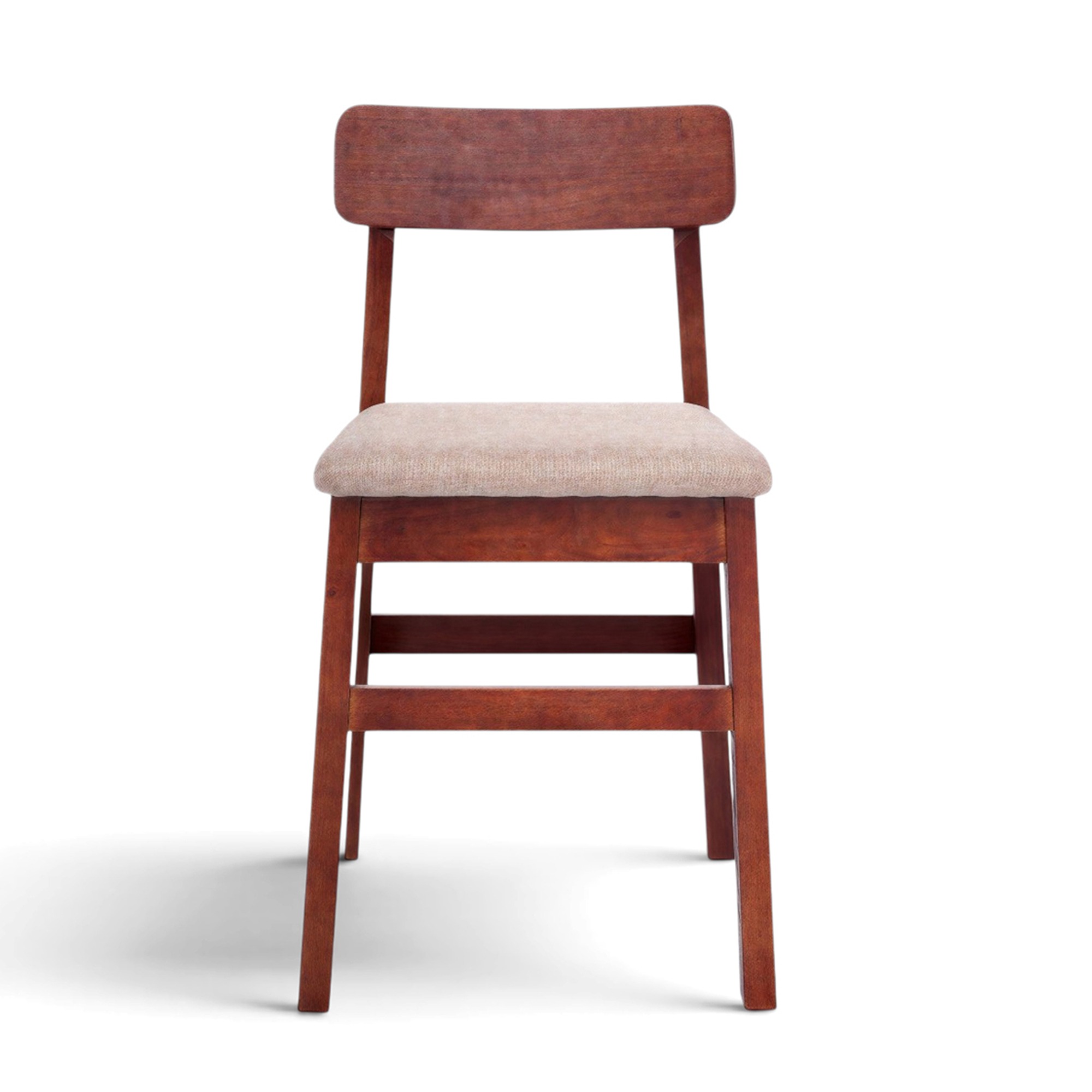 Silla 'Ålesund' - Nogal/Beige