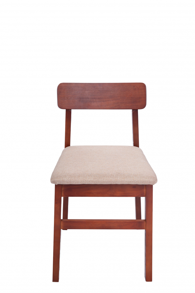 Silla 'Ålesund' - Nogal/Beige