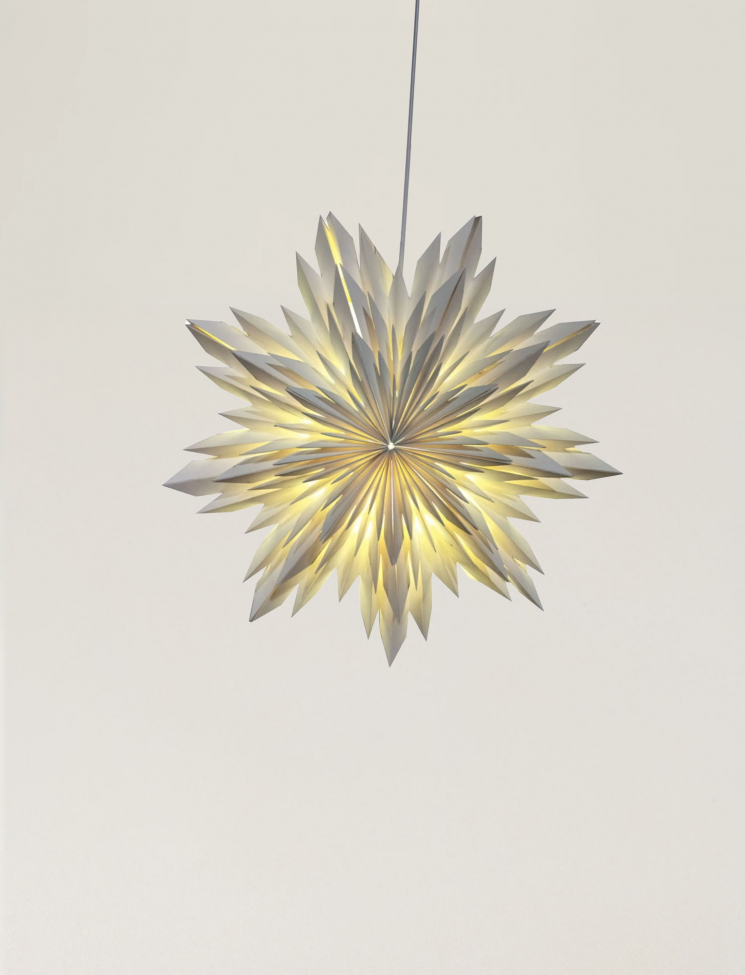 Estrella de Adviento 'Oslo' 65cm - Blanco