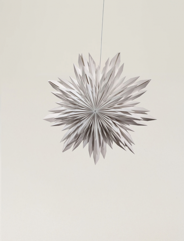 Estrella de Adviento 'Oslo' 65cm - Blanco