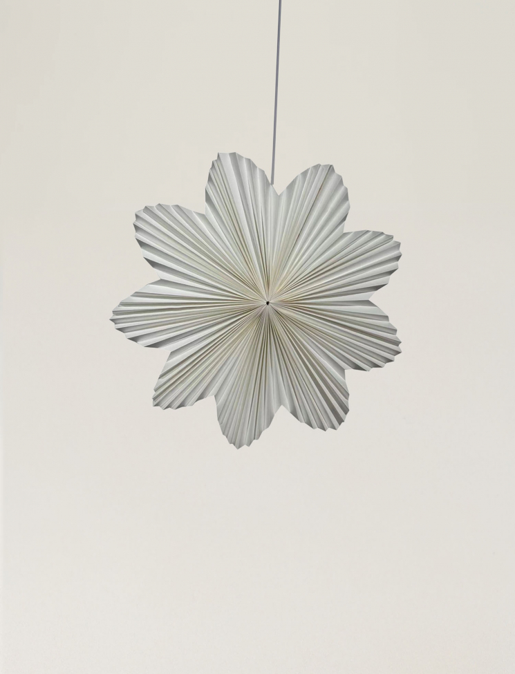 Estrella de Adviento 'Daisy' 60cm - Blanco