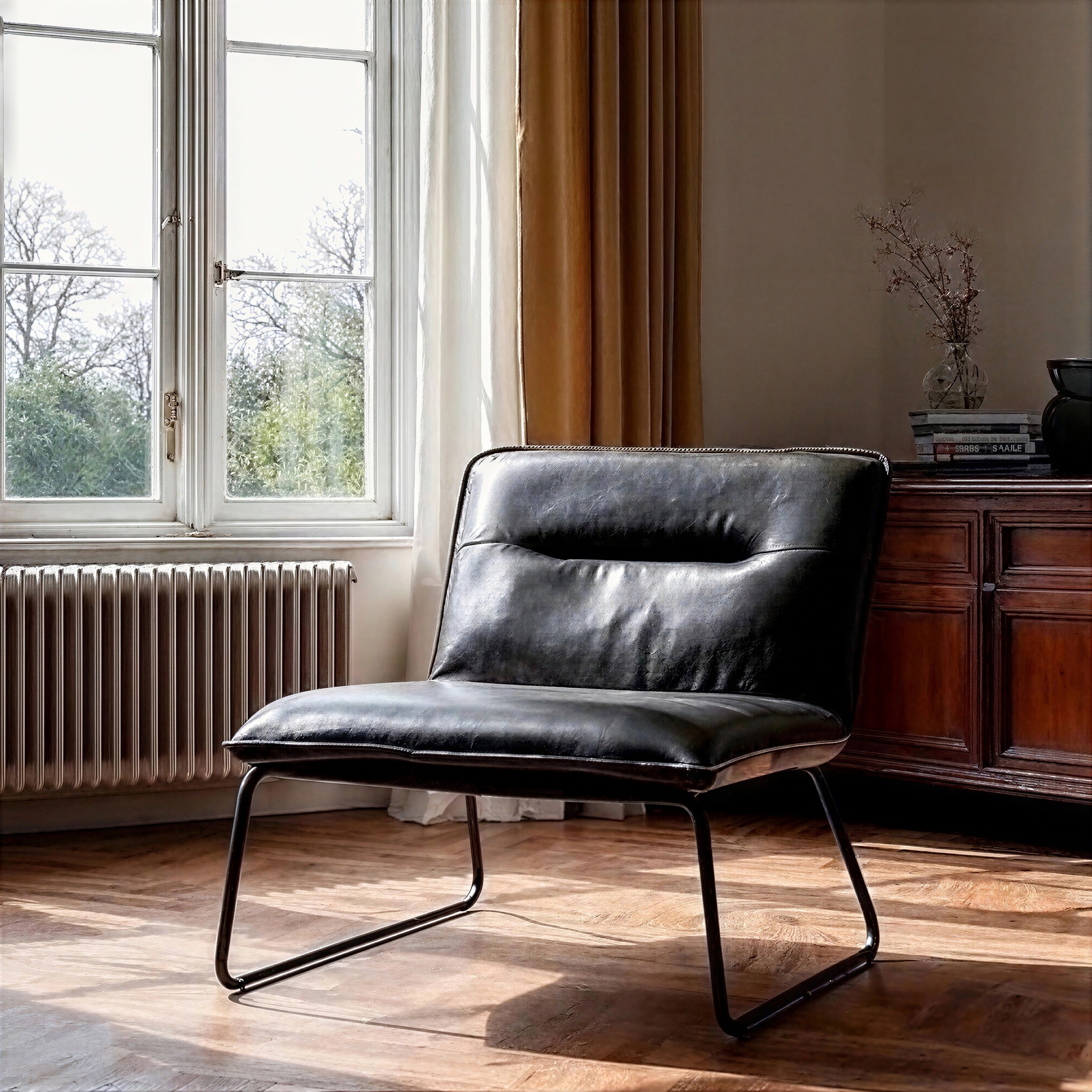 Sillón 'Chelsea' - Negro