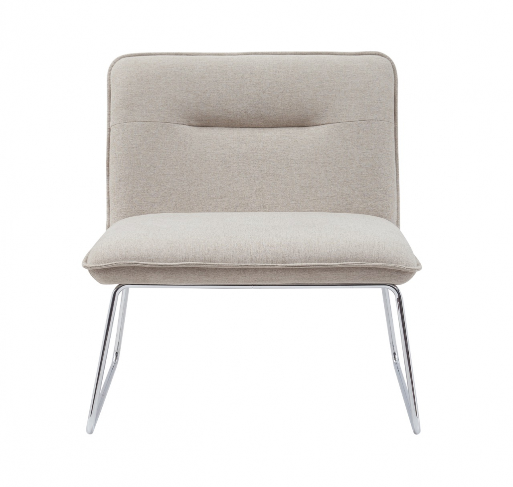 Sillón 'Chelsea' - Gris/metálico