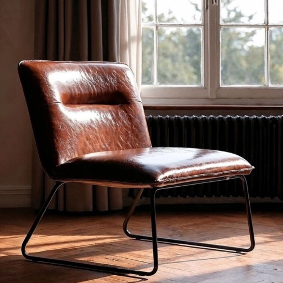 Sillón 'Chelsea' - Marrón