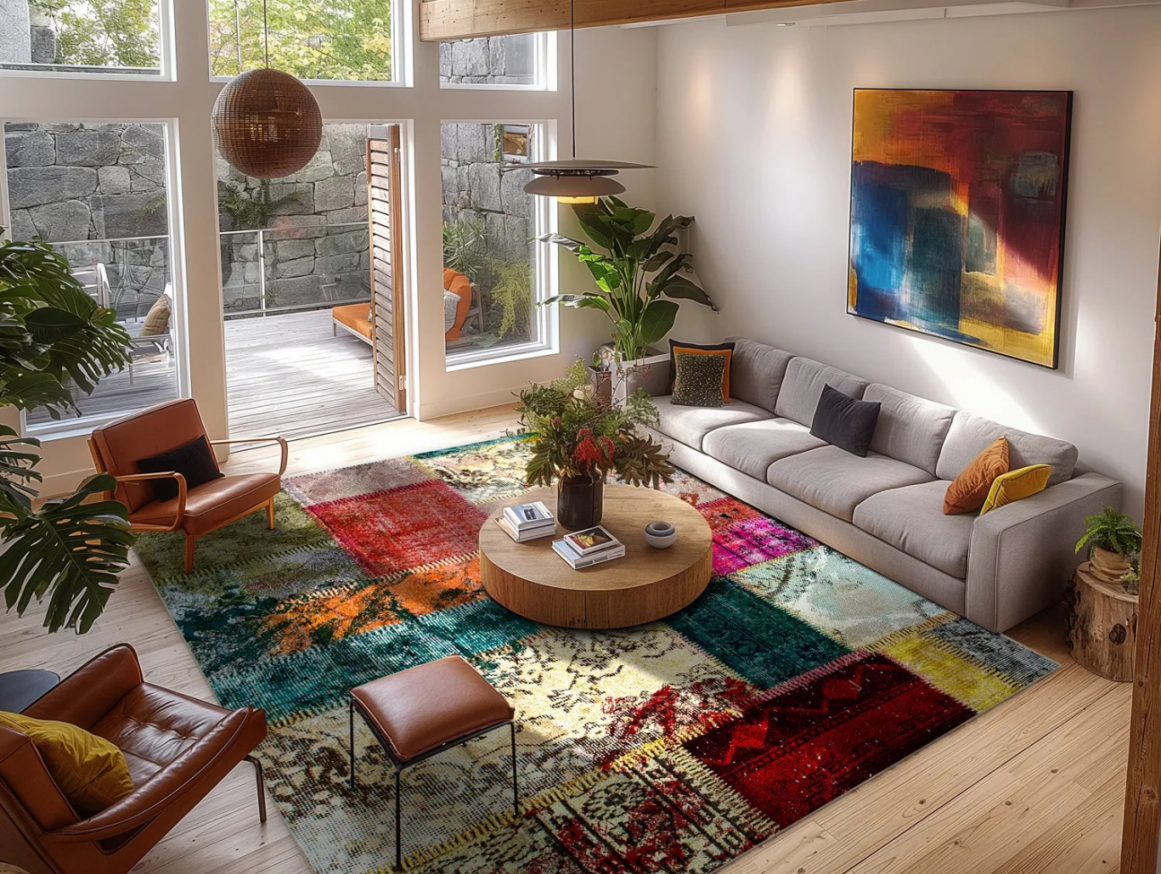 Alfombra Wilton 'Ariana' 80x150cm - Multi