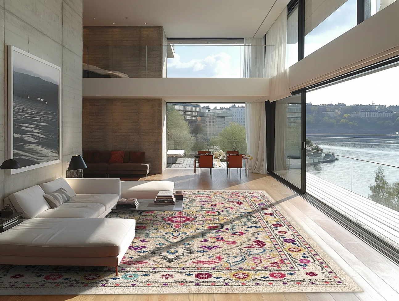 Alfombra Wilton 'Castro' 80x150cm - Multi