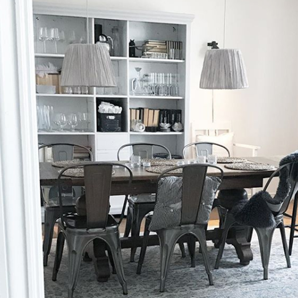 Silla 'Montmartre' - Acero Mate