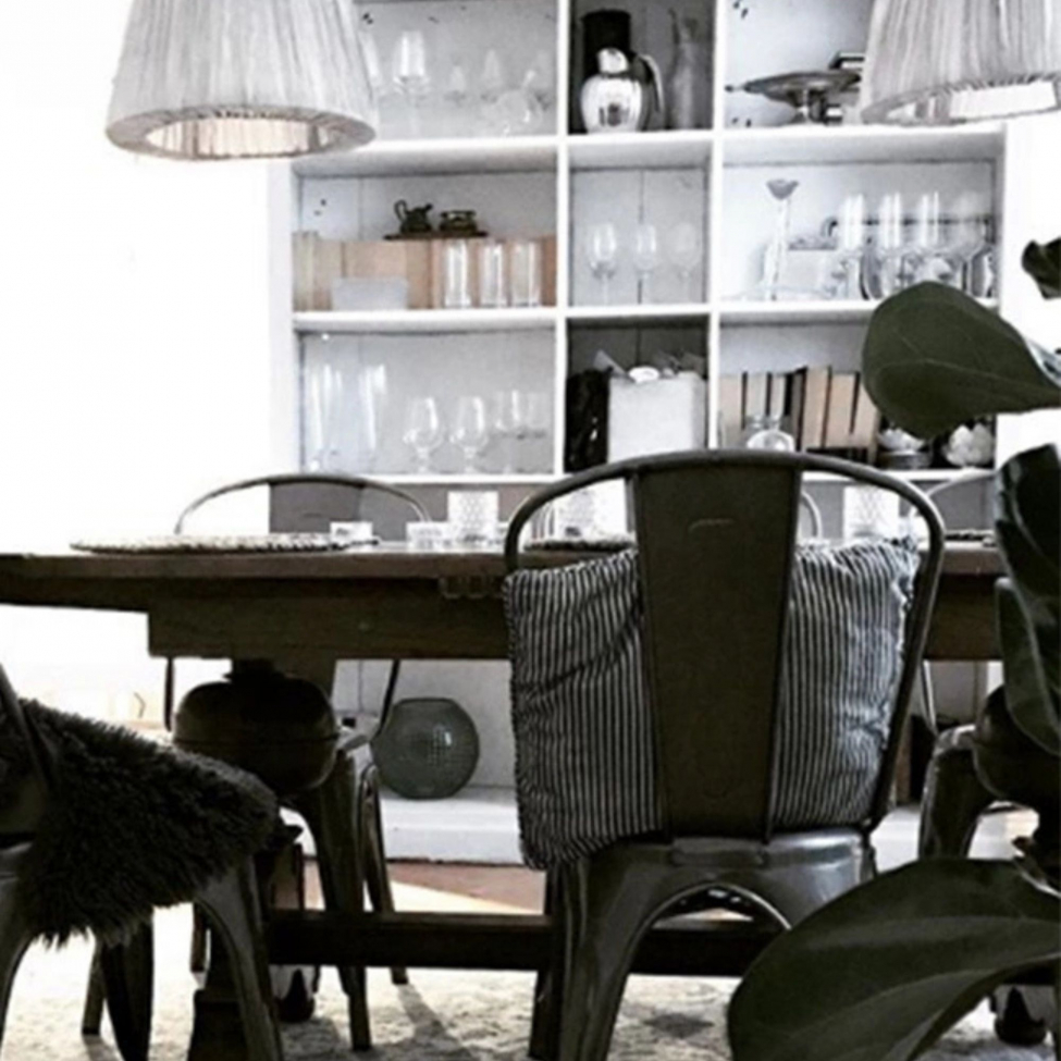 Silla 'Montmartre' - Acero Mate