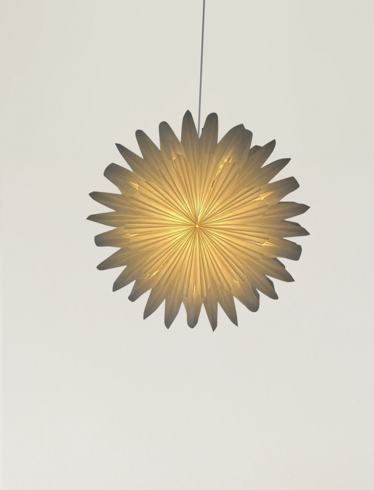 Estrella de Adviento 'Lucia' 60cm - Blanco