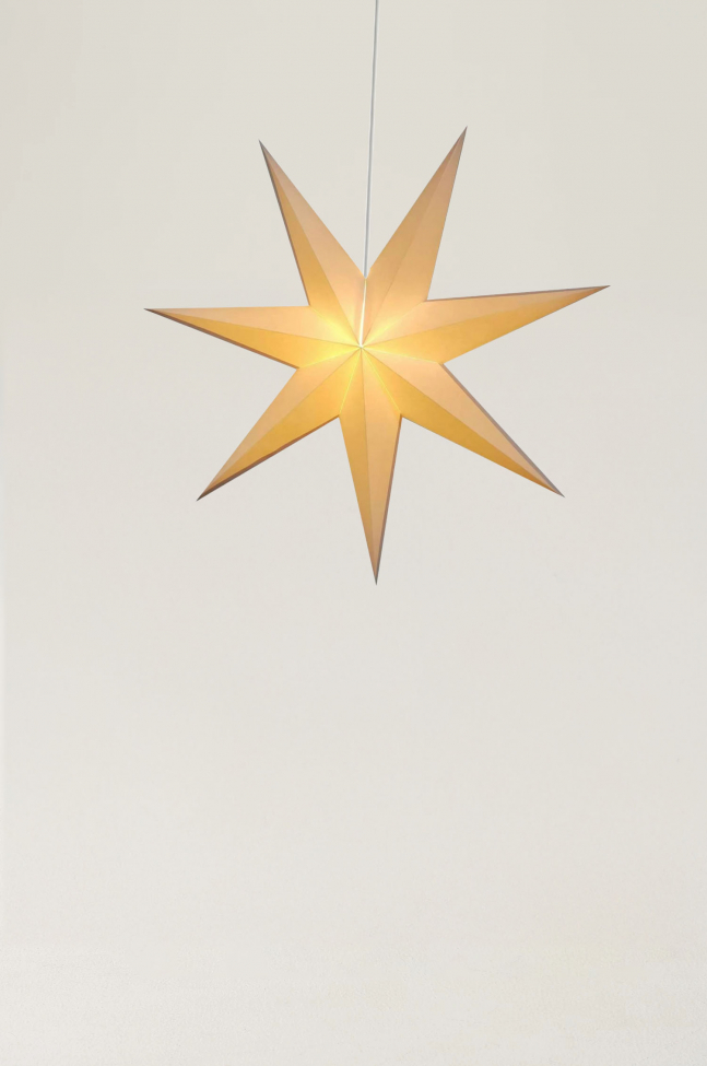 Estrella de Adviento 'Sally' 60cm - Blanca