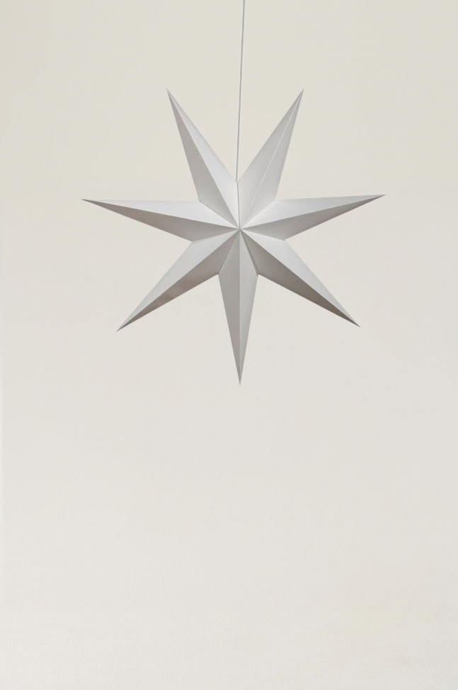 Estrella de Adviento 'Sally' 60cm - Blanca