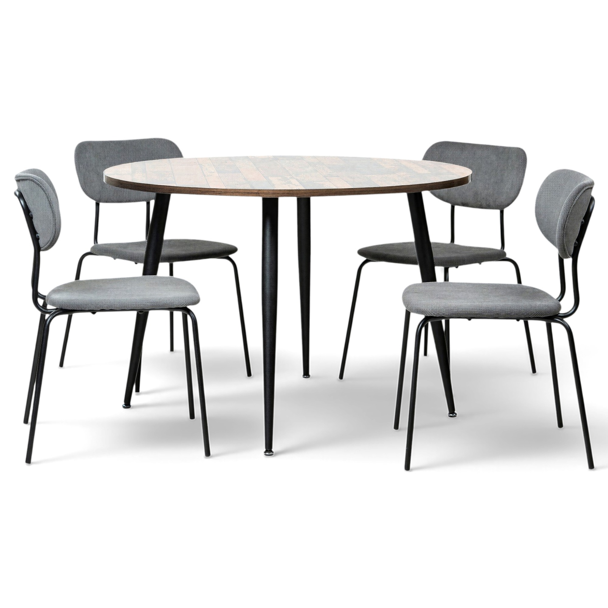 Grupo de comedor 'Runt Kungsholmen' - 1 Mesa & 4 Sillas