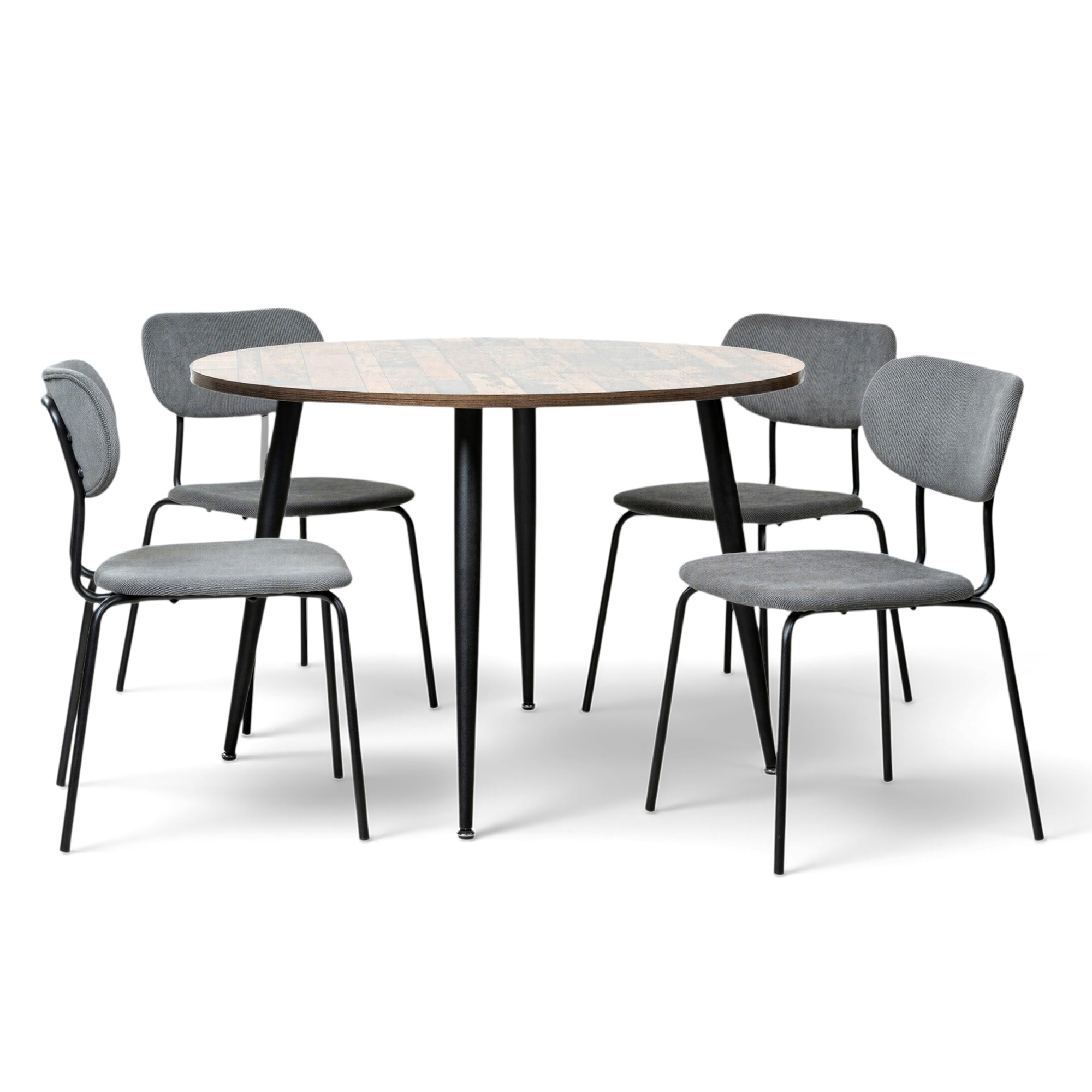Grupo de comedor 'Runt Kungsholmen' - 1 Mesa & 4 Sillas