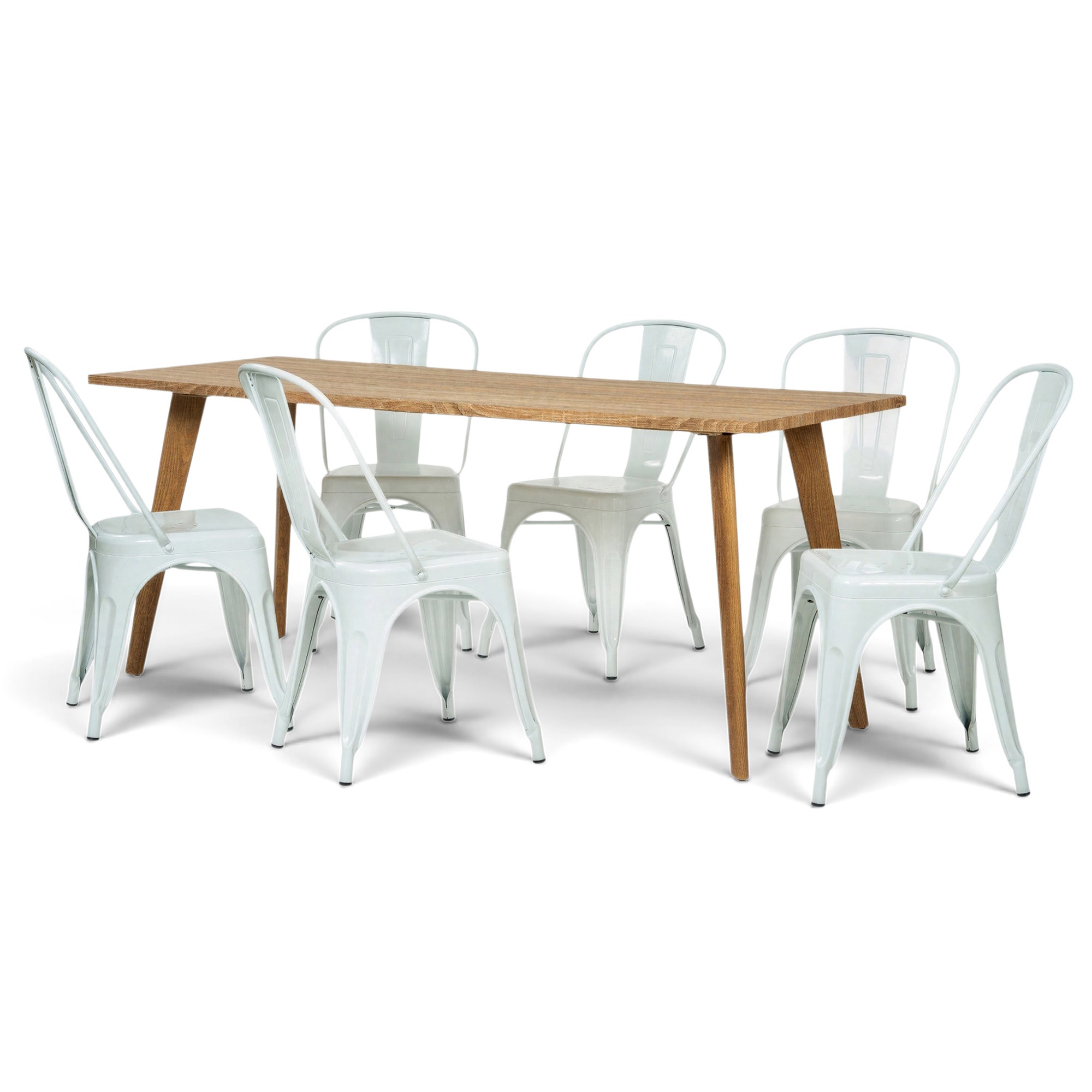 Grupo de comedor 'Nordisk Montmartre' 1 Mesa & 6 Sillas