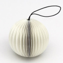 Adorno navideño \'Snowball\' - Blanco