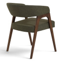 Silla \'Alba\'- Nogal/Verde