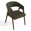Silla \'Alba\'- Nogal/Verde