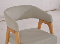 Silla \'Alba\' - Natural/Gris