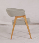 Silla \'Alba\' - Natural/Gris