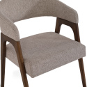 Silla \'Alba\' - Nogal/Greige