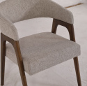 Silla \'Alba\' - Nogal/Greige
