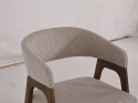Silla \'Alba\' - Nogal/Greige