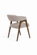 Silla \'Alba\' - Nogal/Greige