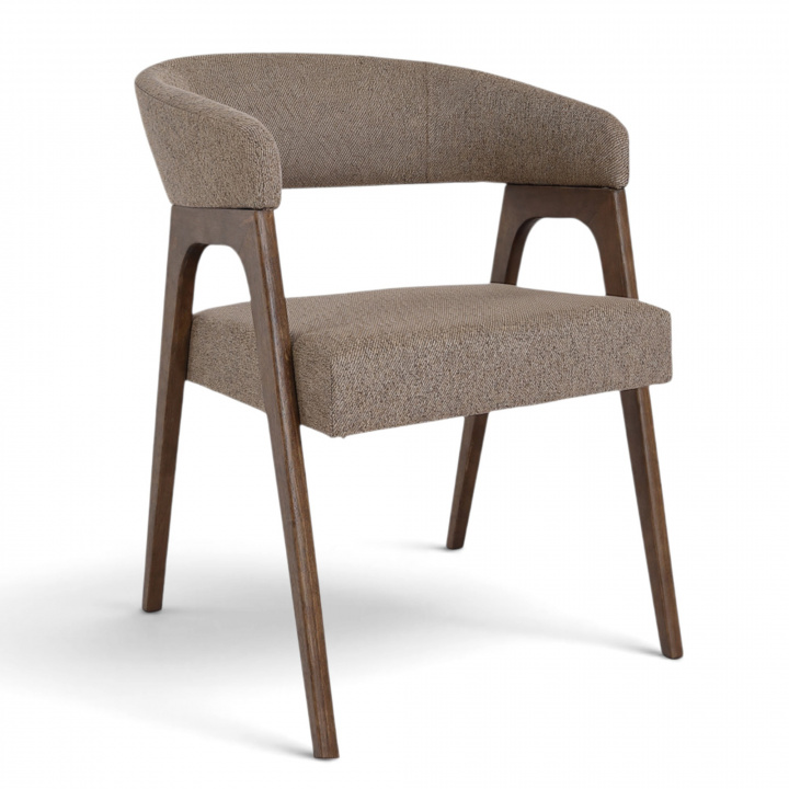 Silla \'Alba\' - Nogal/Marrón en el grupo Muebles / Muebles para sentarse / Sillas con Reforma (071-walnut-rustic)