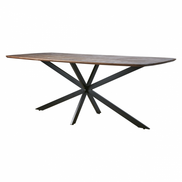 Mesa de comedor \'Portland\' 200x100cm - Marrón en el grupo Muebles / Mesas / Mesa de comedor con Reforma (089-253-00)