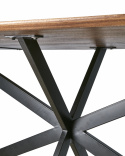 Mesa de comedor \'Portland\' 200x100cm - Marrón
