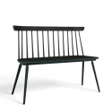 Banco \'Retro\' - Negro