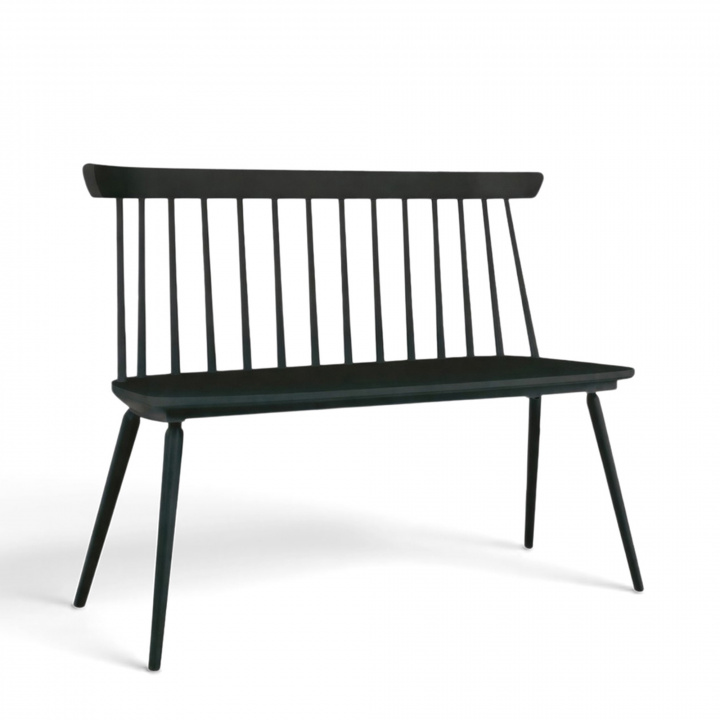 Banco \'Retro\' - Negro en el grupo Muebles / Muebles para sentarse / Bancos con Reforma (100000042)