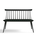 Banco \'Retro\' - Negro
