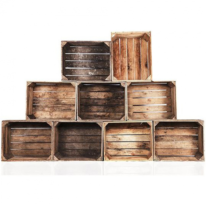 Caja de manzanas - Vintage en el grupo Muebles / Estantes y almacenamiento / Cajas y cestas con Reforma (10002-Wooden-REF-M)