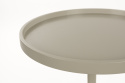 Mesa auxiliar \'Jason\' Ø46 cm - Beige