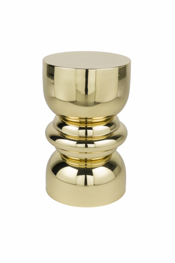 Mesa auxiliar \'Kinga\' - Dorado en el grupo Muebles / Mesas / Mesas auxiliares con Reforma (1001068)