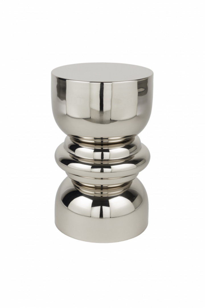 Mesa auxiliar \'Kinga\' - Plateado en el grupo Muebles / Mesas / Mesas auxiliares con Reforma (1001069)