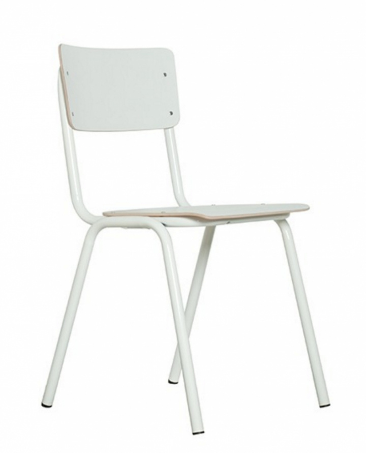 Silla Retro - Blanco en el grupo Muebles / Muebles para sentarse / Sillas con Reforma (1008202)