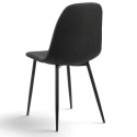 Silla \'Gal\' - Gris/Negro