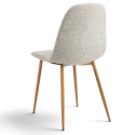 Silla \'Gal\' - Gris/Natural